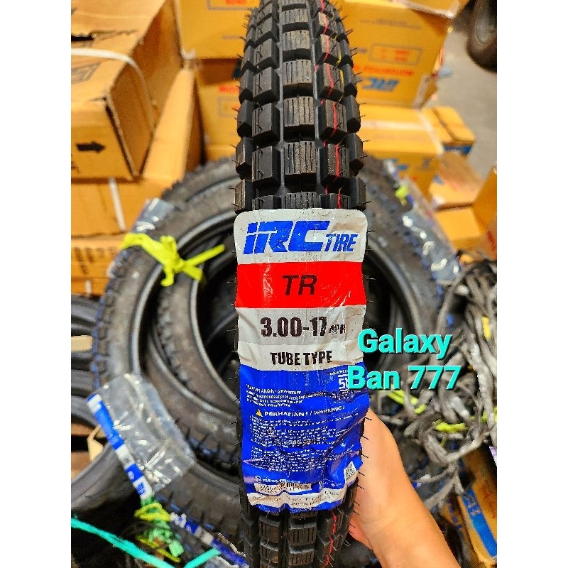 Ban Motor IRC 300-17 TR ( TRIALS ) Tubetype Ban Luar 300 17 Trail