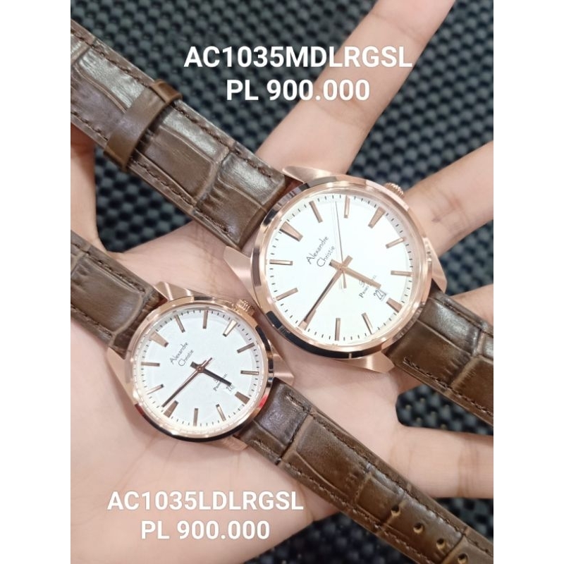 ALEXANDRE CHRISTIE LEATHER AC1035 / AC 1035 PRIMO STEEL  KULIT ORIGINAL