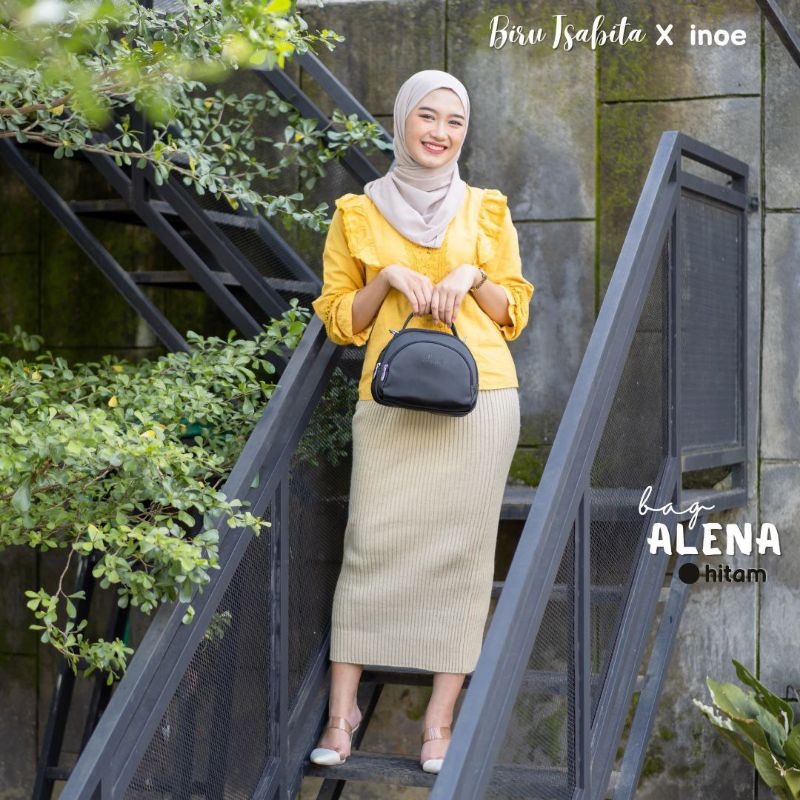 Alena tas selempang wanita cantik/ bahan chocholy anti air waterproof/ Original inoe