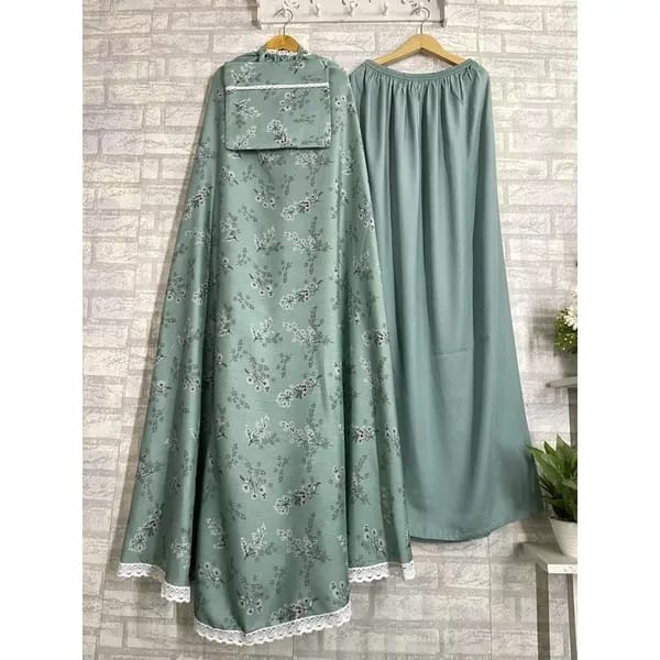 MUKENAYUNA - COD Fashion muslimah trendy Mukena rayon premium ori dewasa  jumbo murah free tas kotak