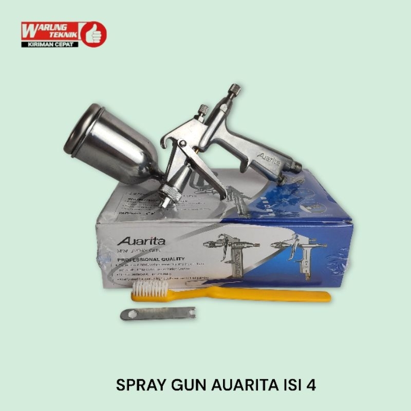 

SPRAY GUN AUARITA F3 ORIGINAL LOGO UKIR TERMURAH