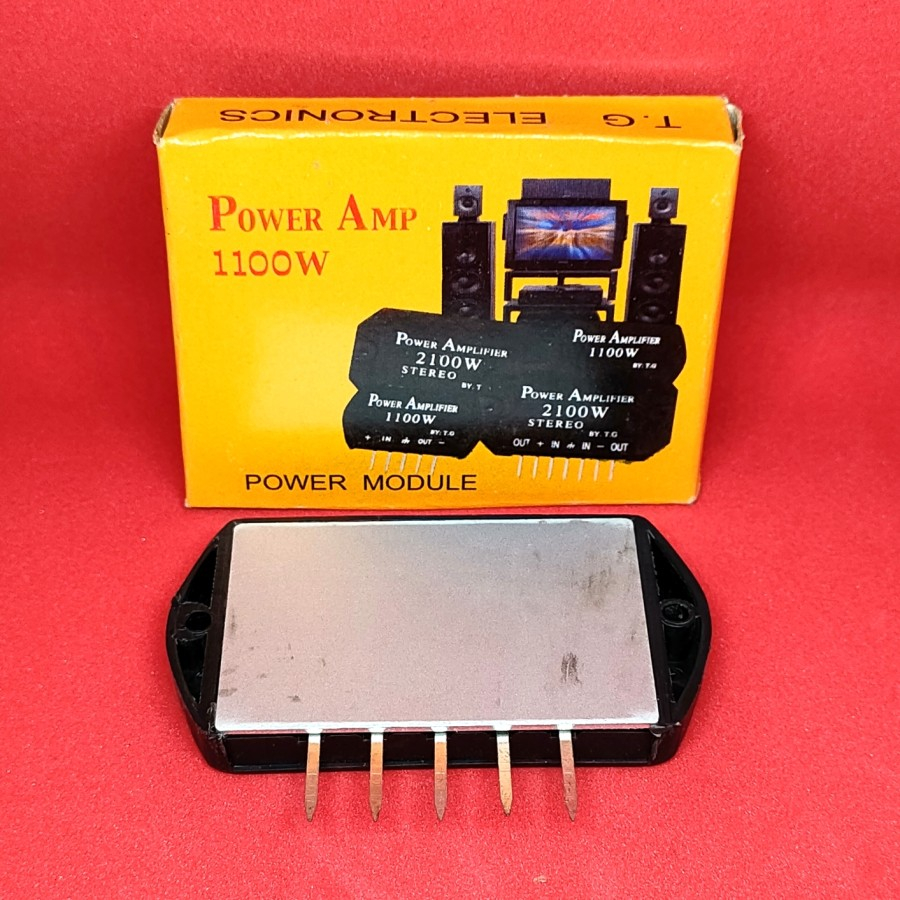 1100 POWER STK PACK AMP MONO 100W MOSFET GAIN CLONE VINTAGE