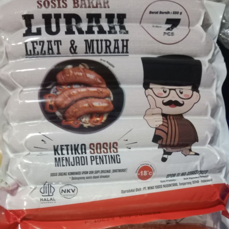 

Lurah Sosis Bakar Jumbo isi 7