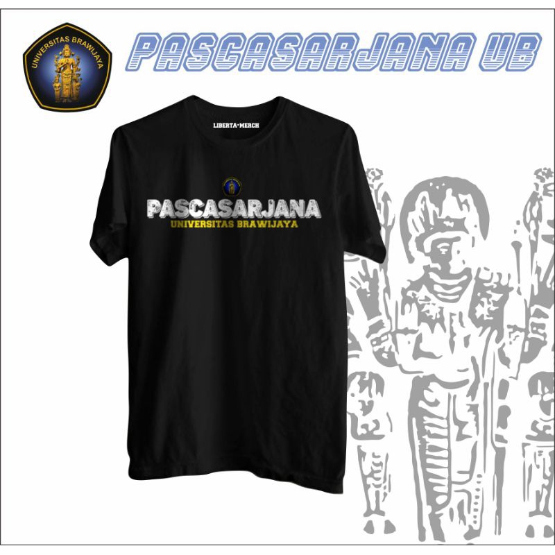 Kaos UB Pascasarjana Universitas Brawijaya Army & Black Premium Kaos Kampus Alumni