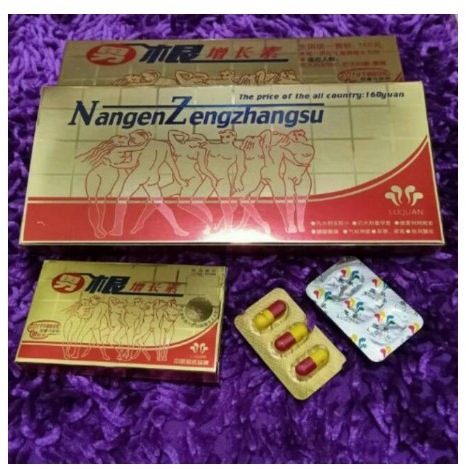 (Bisa Cod) NANGEN ZHENGZHANGSU ORIGINAL 12KAPSUL//Herballife86.id
