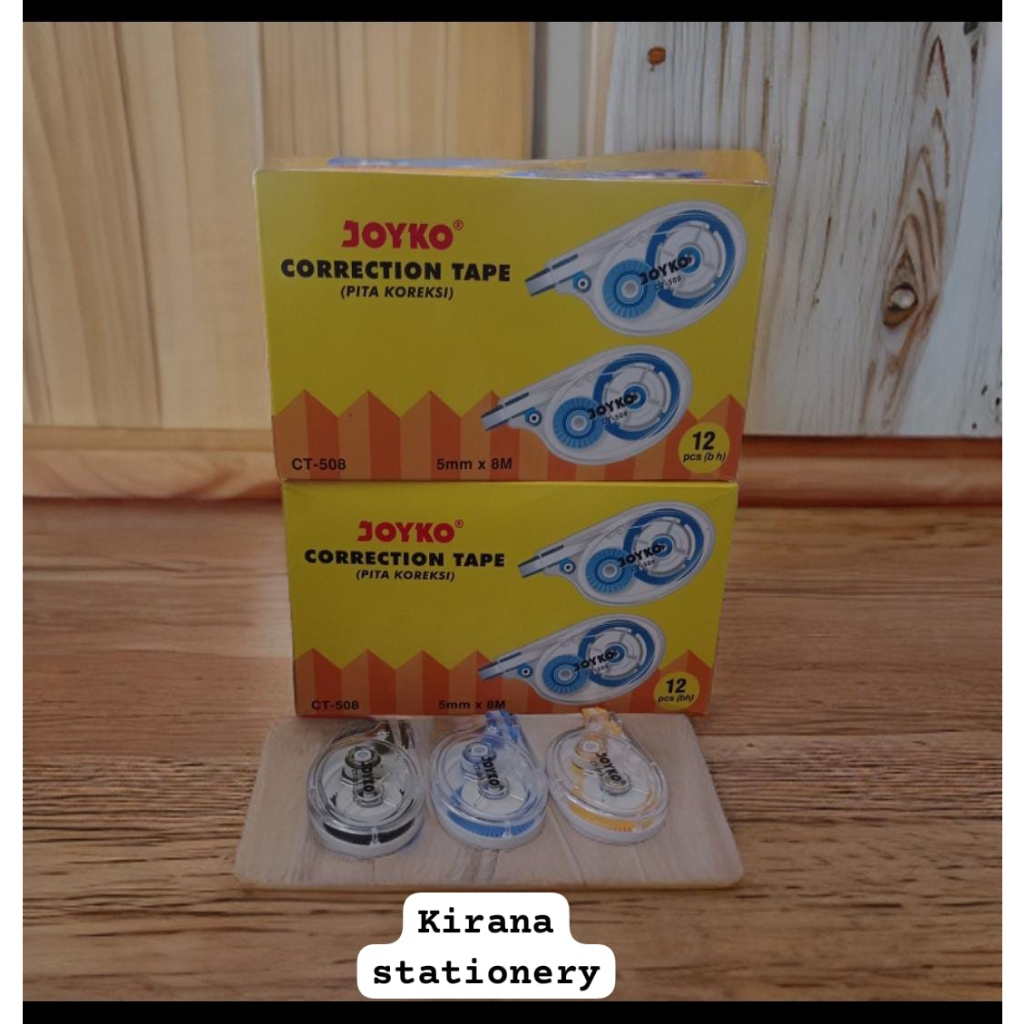 

joyko corection tape/pita koreksi ct 508