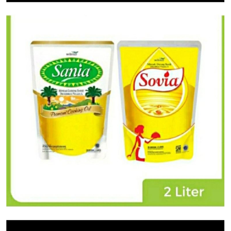 

Minyak goreng kemasan 2 l ( random )