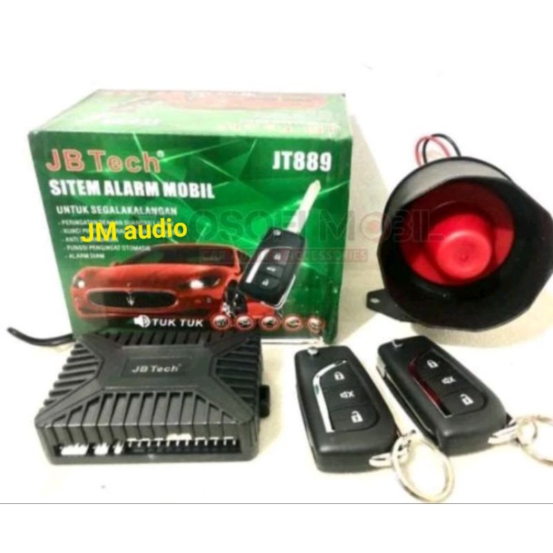 remote alarm JB tech model kunci lipat