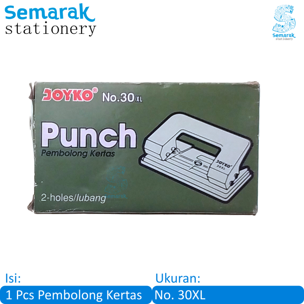 

Joyko Punch Pembolong Kertas No. 30XL