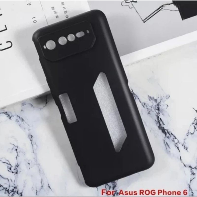Case Asus ROG 7 / 6 Phone ROG6 ROG7 Ultimate Casing Silikon Soft Hitam Macaron Softcase