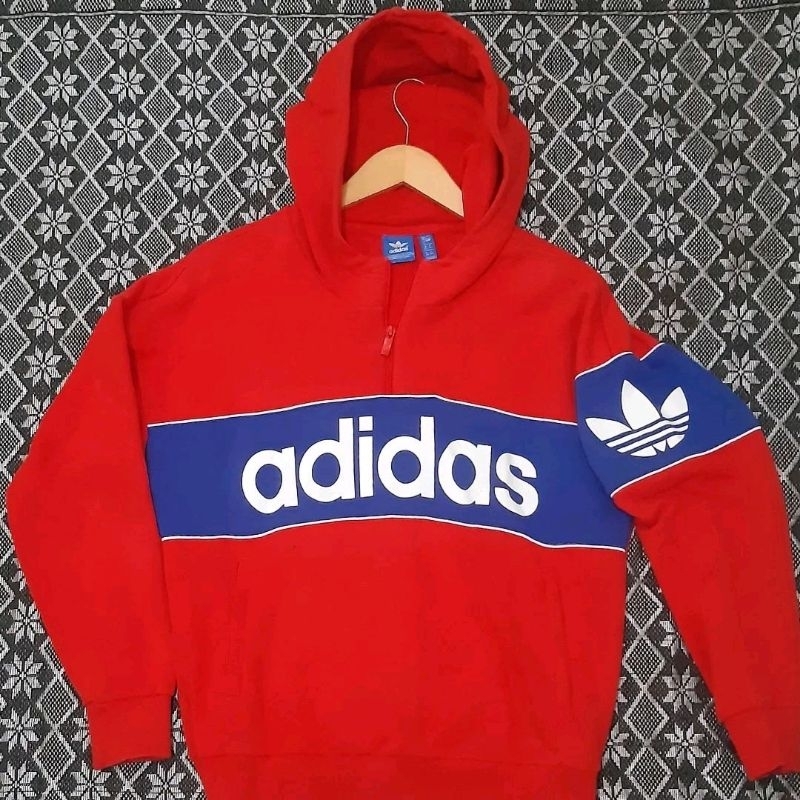 HOODIE ADIDAS  TREFOIL SECOND ORIGINAL VINTAGE NoT ellesse