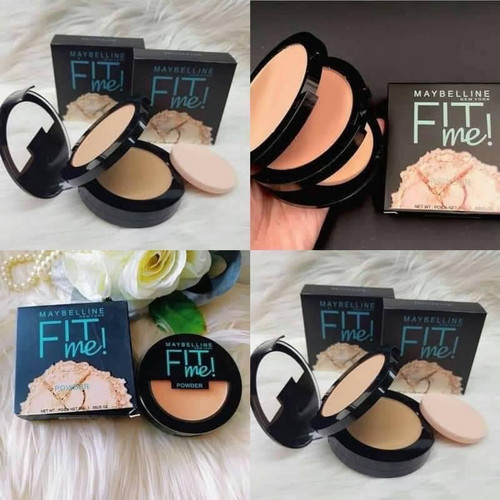 Bedak Fit Me Fowder 2in1 Basah Dan Kering - Bedak Maybelline Fit Me