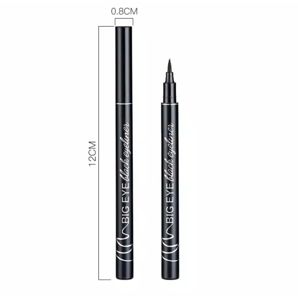 Eyeliner Big Eye / Aiyi Eyeliner Hitam - Eyeliner Hitam Cair Korea