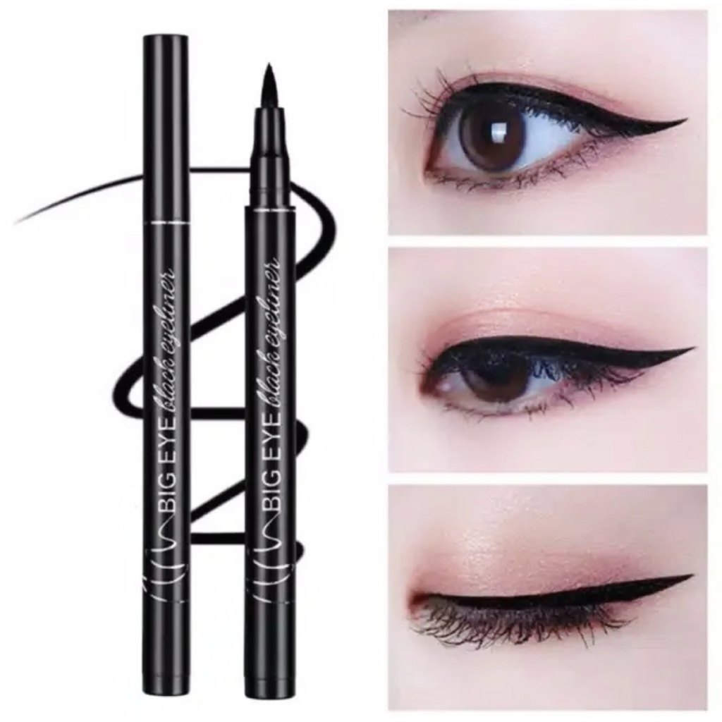 Eyeliner Big Eye / Aiyi Eyeliner Hitam - Eyeliner Hitam Cair Korea