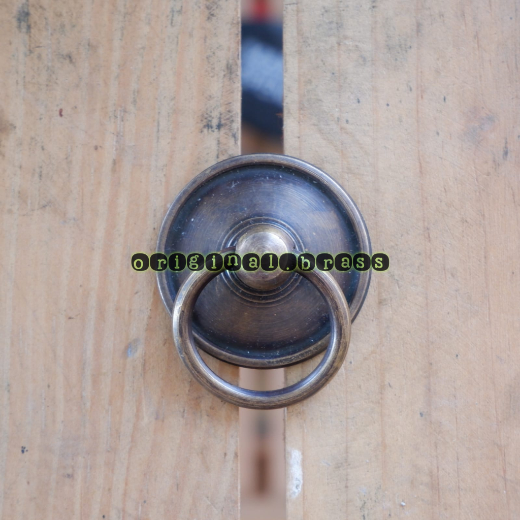 Tarikan laci bulat minimalis diameter 3,5cm