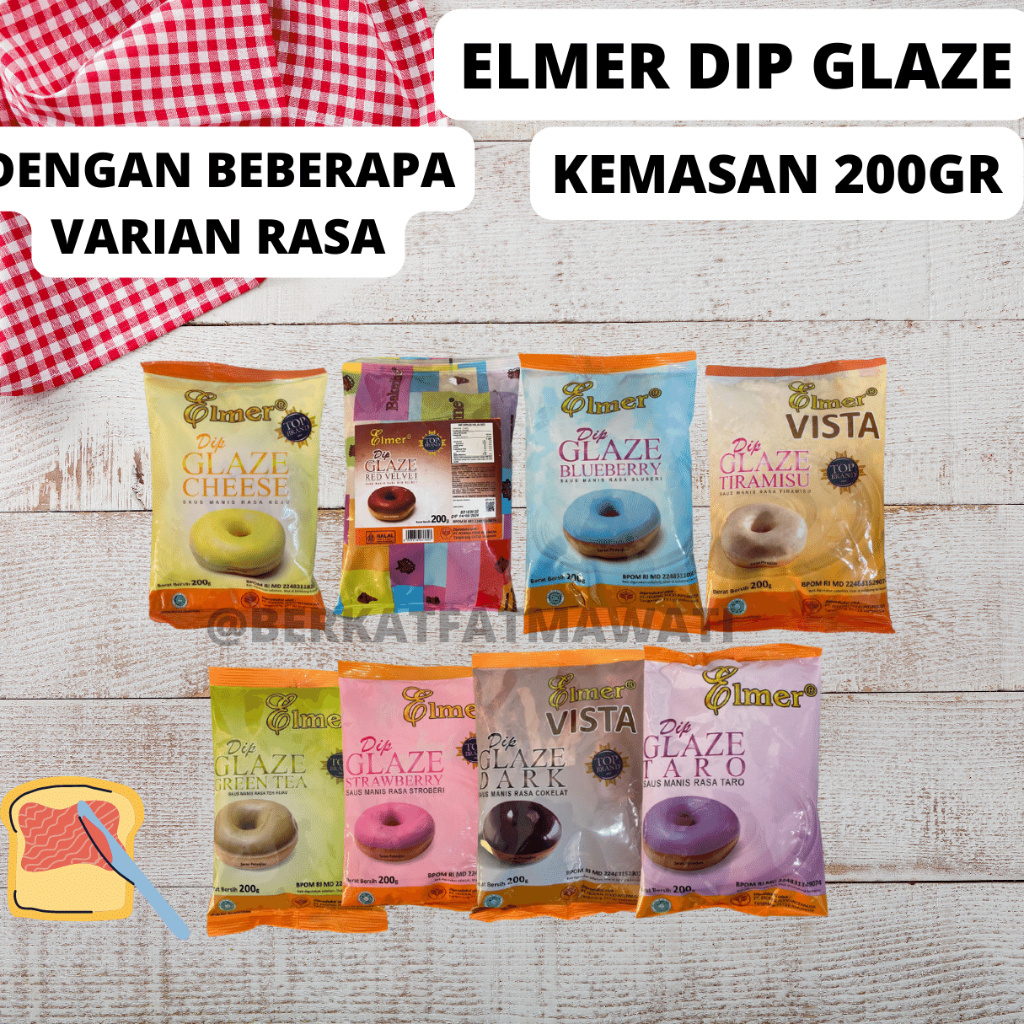 

ELMER DIP GLAZE 200 GR ALL VARIAN / SELAI ELMER DIP GLAZE