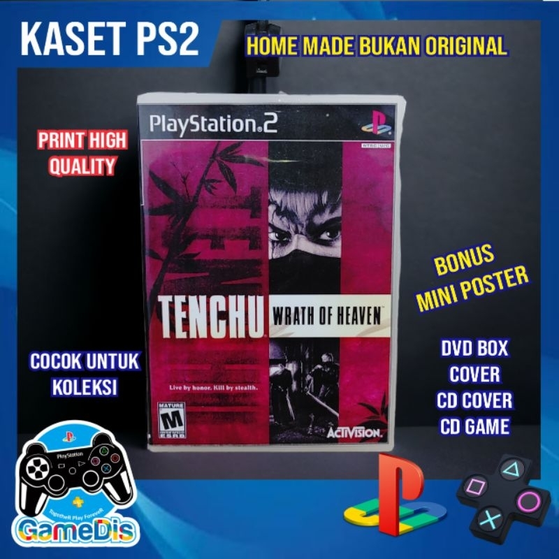 PS2 Kaset Tenchu Wrath Of Heaven | High Quality