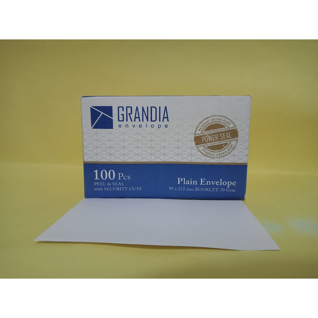 

Amplop grandia pendek