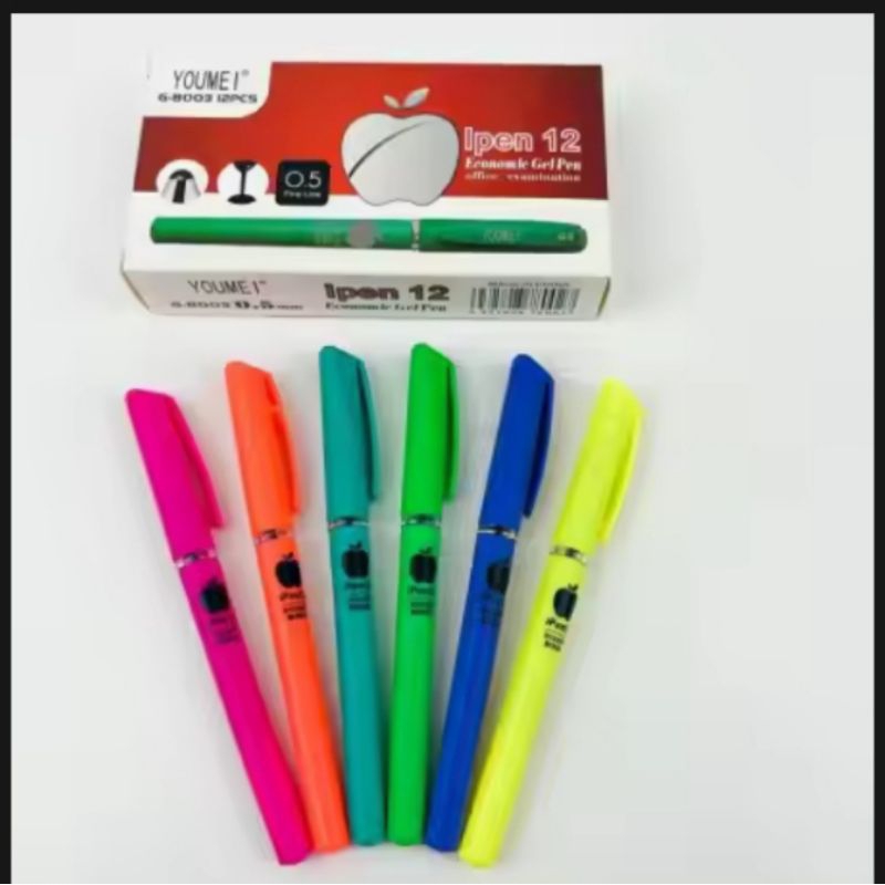 

Gel pen iPhone tinta hitam harga satuan 1 pcs