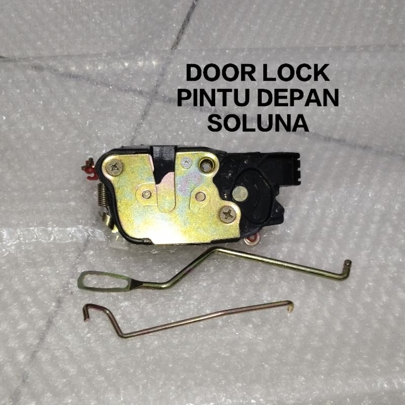 door lock pintu depan soluna