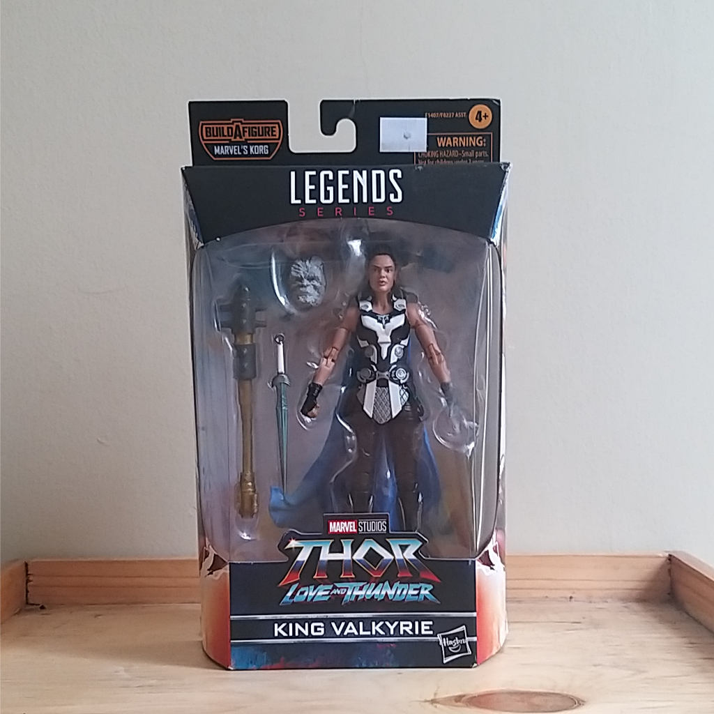 Action Figure King Valkyrie Thor Love Thunder with BAF Korg