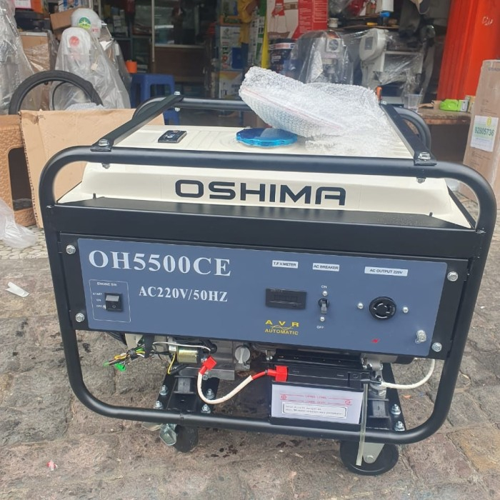 Genset Honda OSHIMA OH5500CE Generator Set OH 5500 CE
