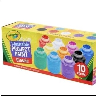

crayola Washable kids project paint 10 classic neon color