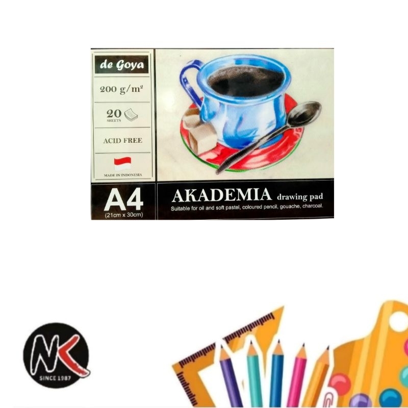 

Drawing Pad/Sketsa Akademia DE GOYA A4