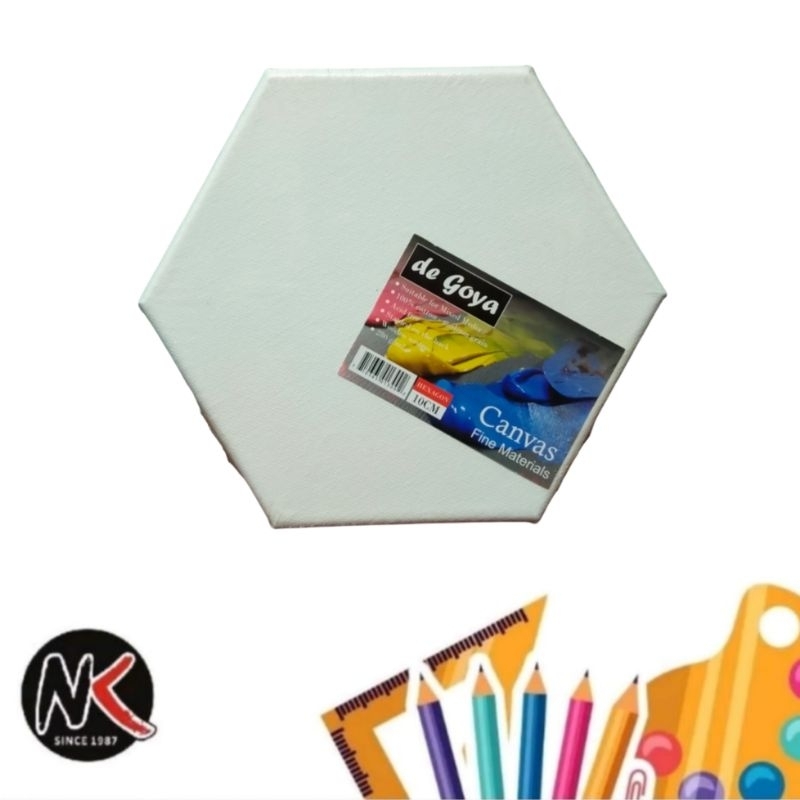 

Kanvas Hexagonal DE GOYA 10 cm