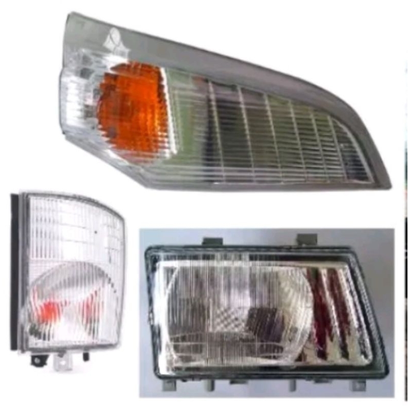 lampu depan canter head lamp sen atas sen bawah canter