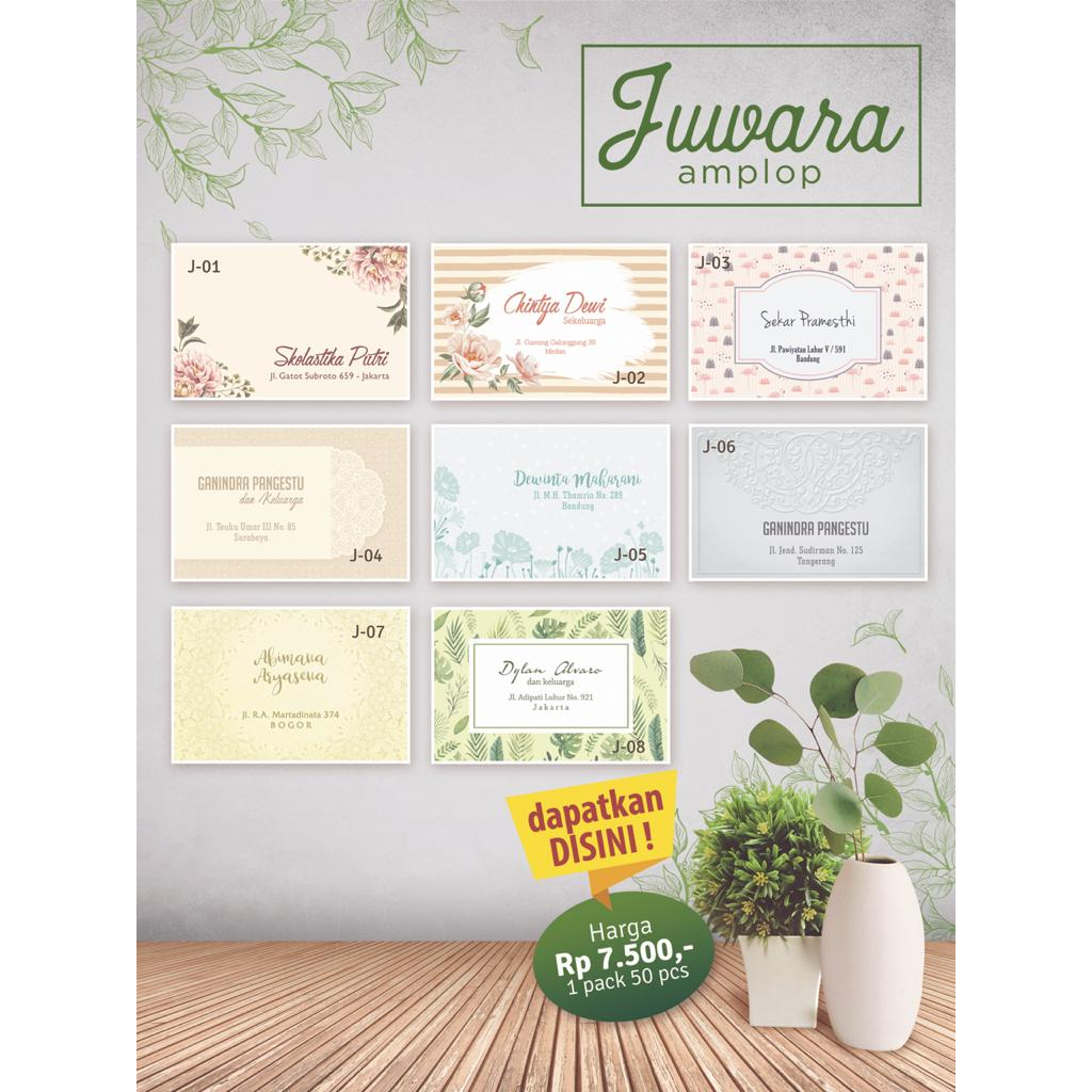 

Amplop Juwara Motif Seri J 01 - J 24 Isi 50 Harga Termurah Tersedia Varian Cetak Nama