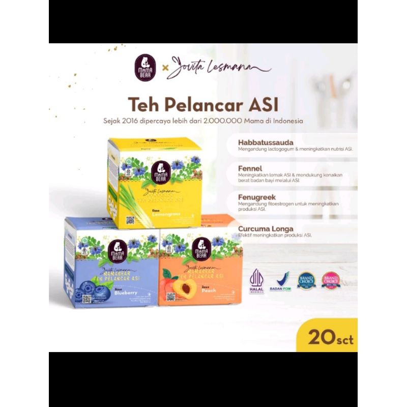 

Mama Bear Tea pelancar asi