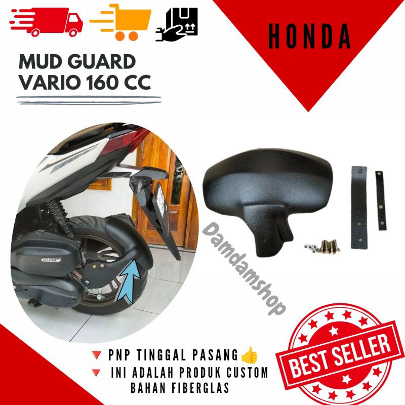 MUDGUARD MUD GUARD VARIO 160 SPAKBOR VARIO 160 AKSESORIS CUSTOM