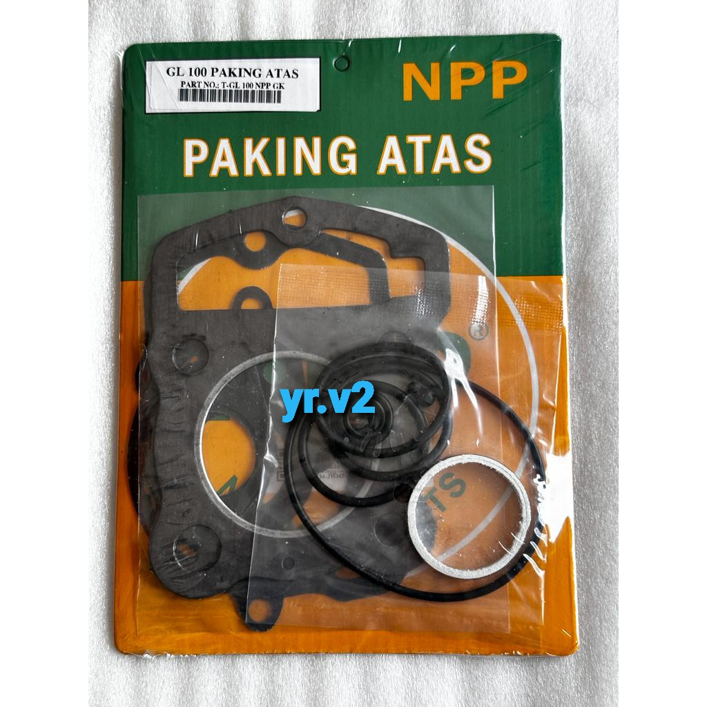 Paking atas gasket topset top set GL 100 CB 100  GL100 CB100 ORI NPP