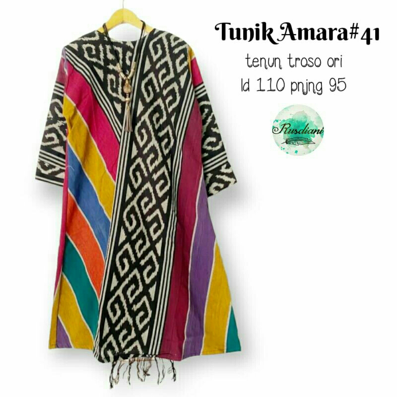 TUNIK TENUN TROSO TUNIK TENUN CANTIK