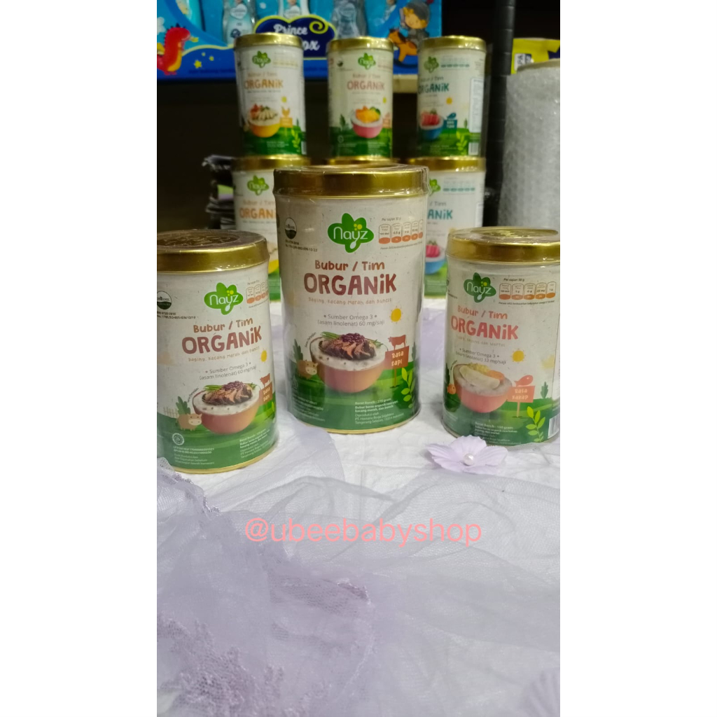 

NAYZ BUBUR/TIM ORGANIK 275GR