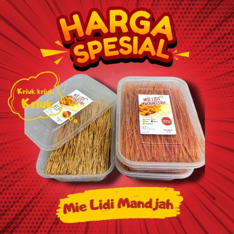 

MIE LIDI PEDAS KEMASAN BOX PALING MURAH ANEKA RASA