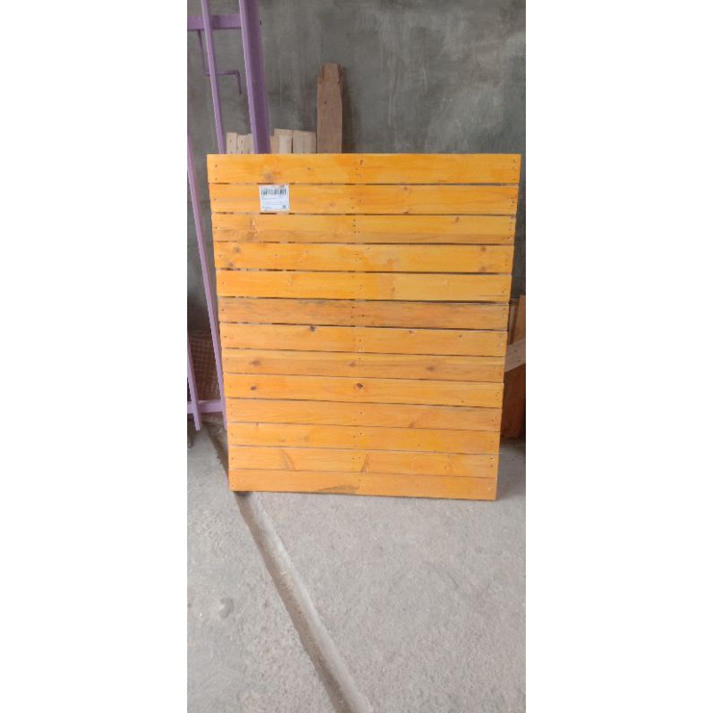RB pallet kayi jati belanda tatakan kasur atau dipan 100