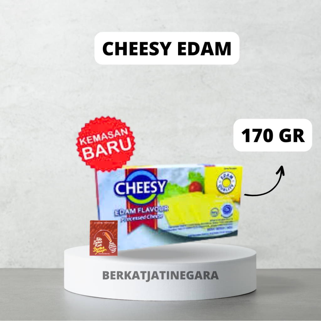 

KEJU CHEESY EDAM 170gr / CTN (24pcs)