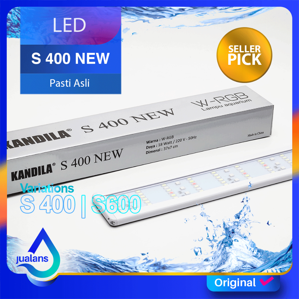 Lampu Aquarium KANDILA S400 500 600 NEW Series Original Aaquarium Aquape