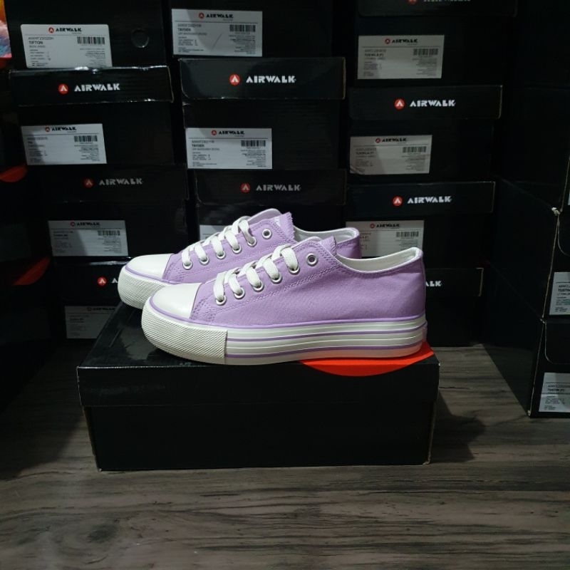 SEPATU WANITA/PEREMPUAN 》AIRWALK TIA 》PURPLE(UNGU) 》ORIGINAL 》MURAH