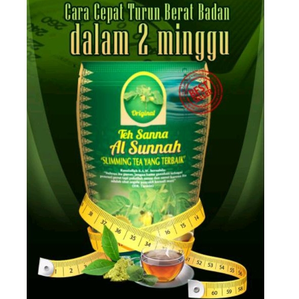 

Teh Sanna Alsunnah Pelangsing Herbal Original melancarkan BAB isi 27uncang