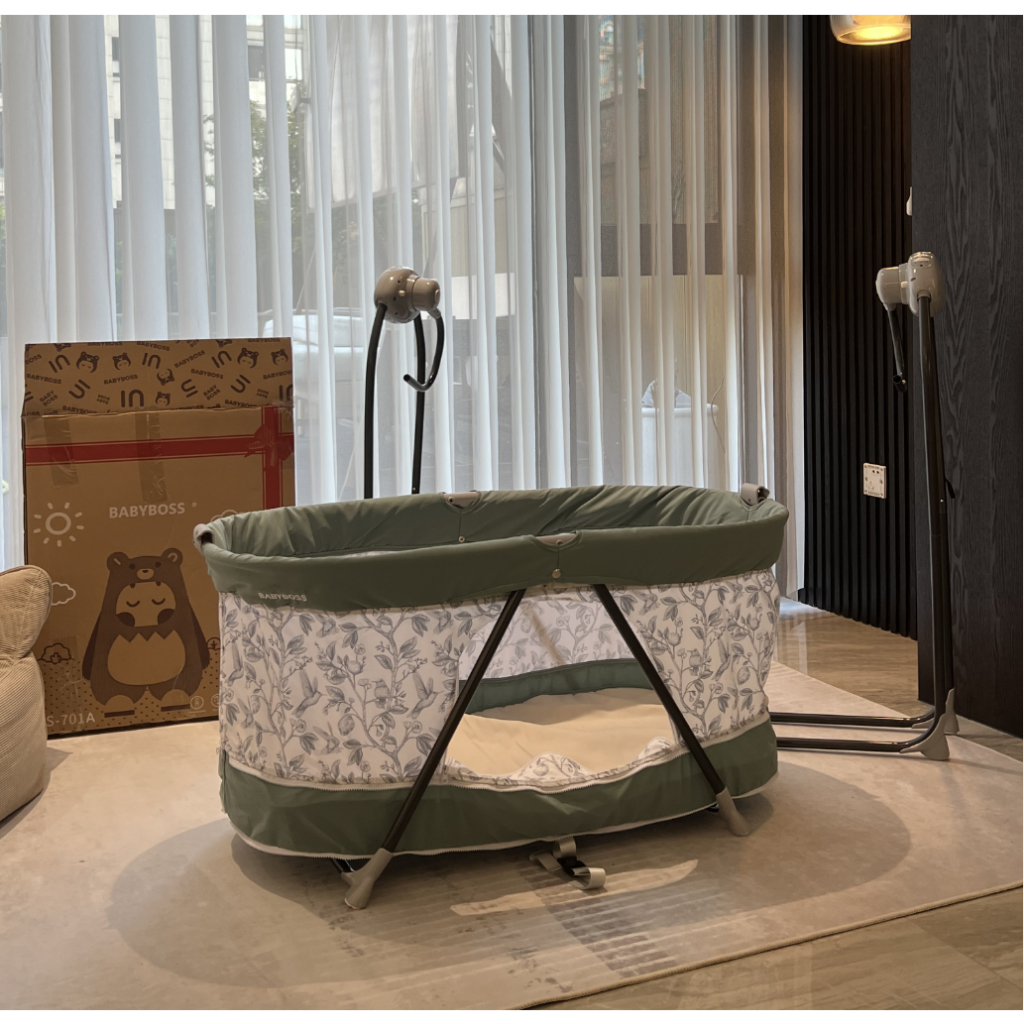 RB BabyBoss BS-701 Ayunan Bayi Elektrik Otomatis Baby Swing Bed Ranjang Terbaru
