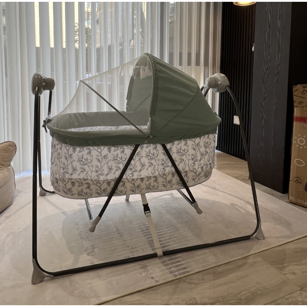 YZ5 BabyBoss BS-701 Ayunan Bayi Elektrik Otomatis Baby Swing Bed Ranjang Terbaru