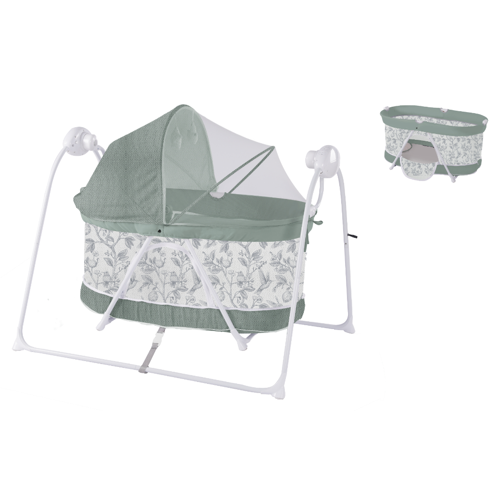 Tokoani17 Babyboss Bs-701 Ayunan Bayi Elektrik Otomatis Baby Swing Bed Ranjang