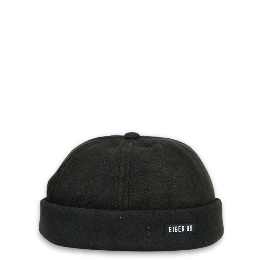 Topi Mikifleece Eiger Original - Topi Peci Pria Hitam