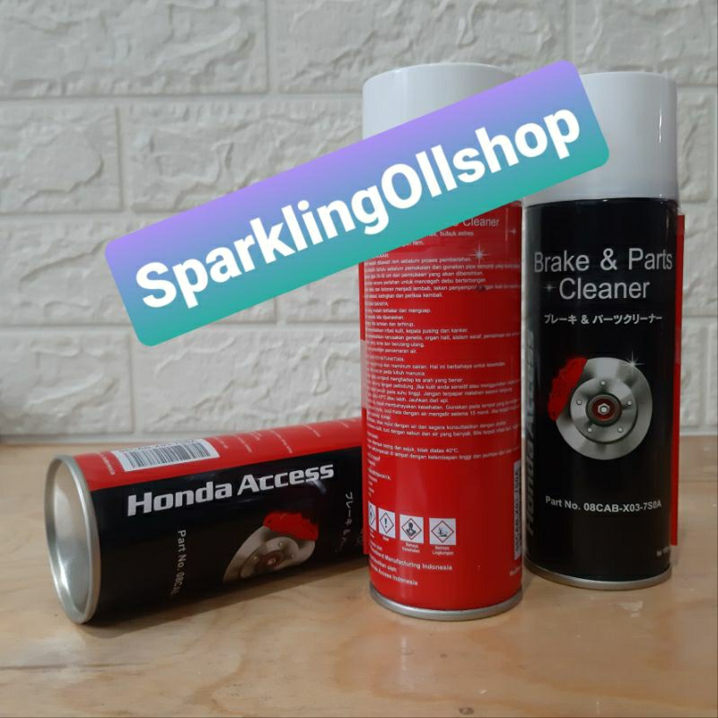 HONDA Access Brake & Part / Brake&Parts Cleaner 150ml Original Asli