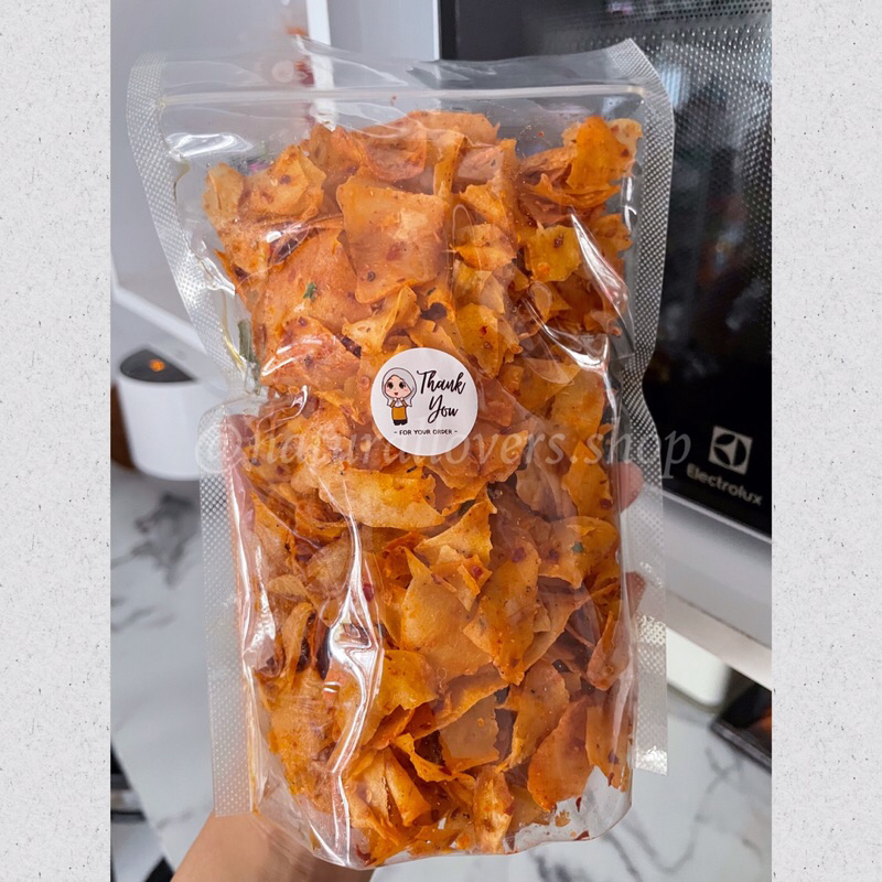 

READY STOCK Kripset Jadul dan Kerupuk Seblak Homemade 250 gram