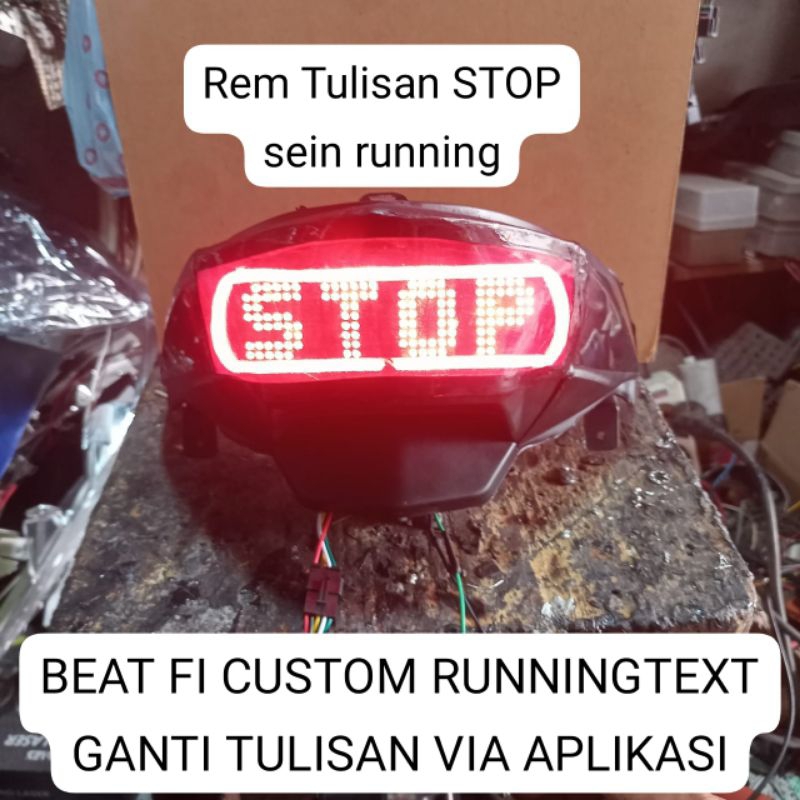 Stoplamp beat FI runningtext