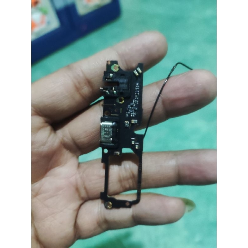 papan cas USB Oppo a92 copotan normal plus kabel antena